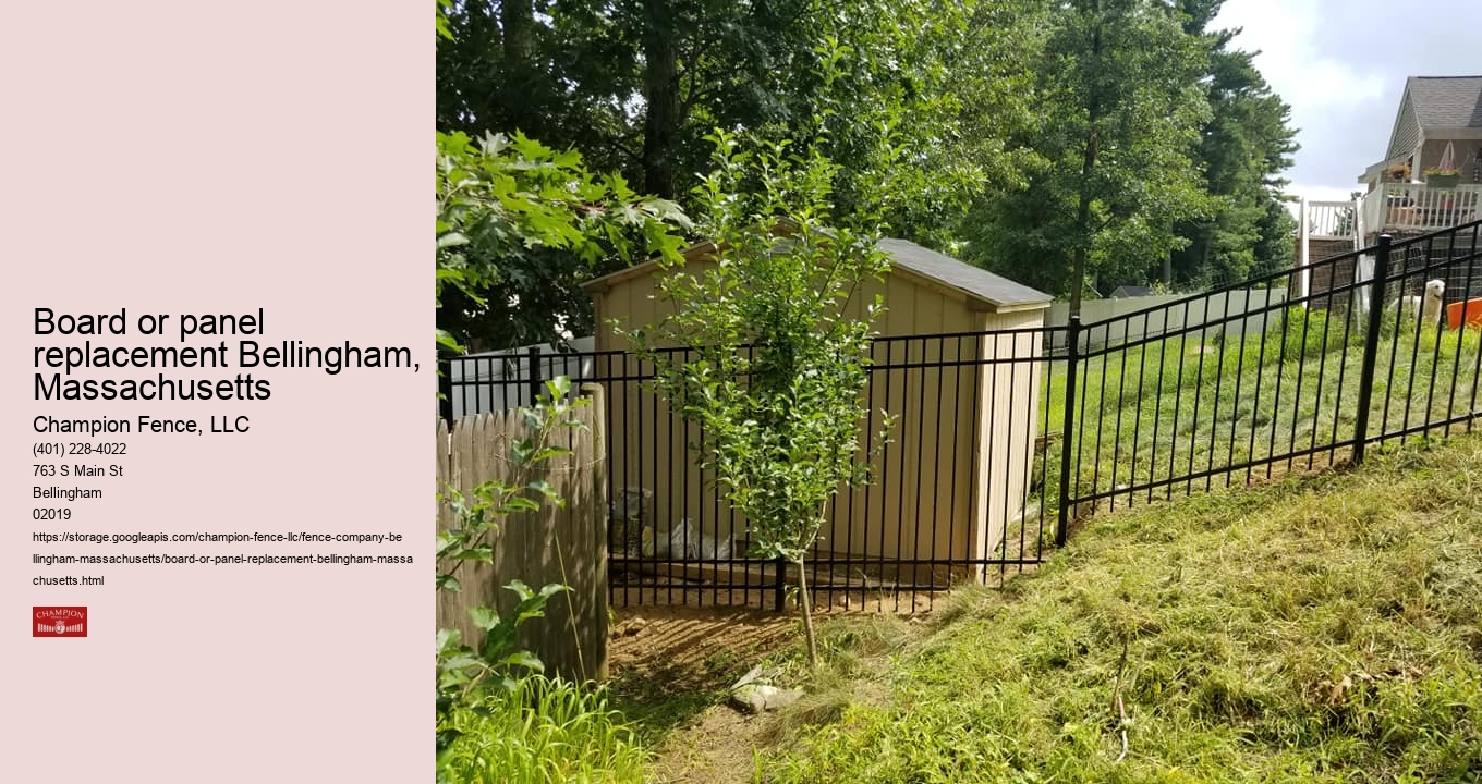 Board or panel replacement Bellingham, Massachusetts